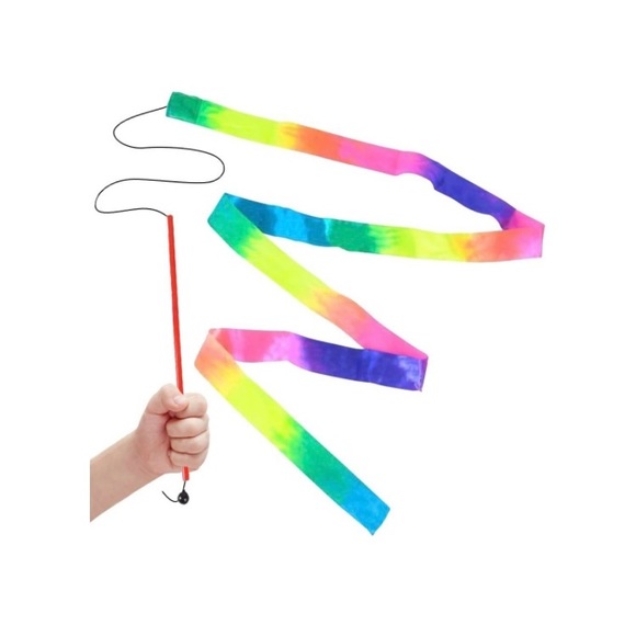 NRFP Rainbow 🌈 Twirling Dance Stunt Ribbon - Picture 2 of 12